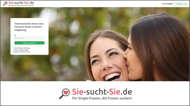 Sie-sucht-Sie.de – Für Frauen die Frauen lieben